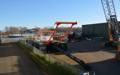 Dongepoort SD300 suction dredger with waterjet